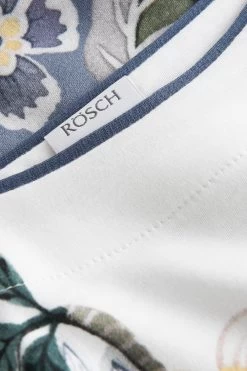 Pyjama Mit Floralem Druck Paspel 100% Baumwolle -Pyjamas Für Zuhause 1223680 16429 4