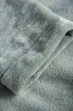 Hausmantel Aus Flausch Knopfleiste Gemütlich Polyester -Pyjamas Für Zuhause 1223771 11575 6