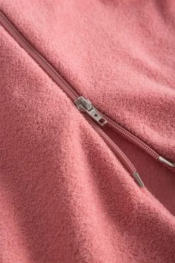 Hausmantel Aus Flausch Mit Reißverschluss Kuschelig Weich Baumwolle/Polyester -Pyjamas Für Zuhause 1223774 16372 6