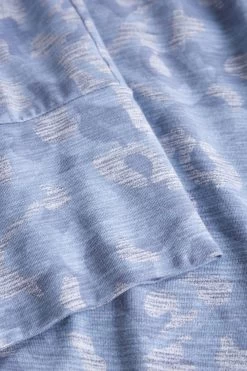 7/8-Hose Im Blauen Camouflage-Druck Schmal Mix & Match Baumwolle/Elasthan -Pyjamas Für Zuhause 1232006 11574 6