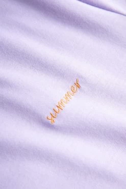 T-Shirt Mit Volants Und Stickerei "summer" Mix & Match Viskose/Elasthan 11 T-Shirt Mit Volants Und Stickerei "summer" Mix & Match Viskose/Elasthan -Pyjamas Für Zuhause 1232007 15608 4