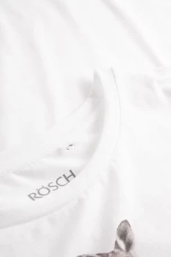 T-Shirt Mit Motivdruck Känguru Basic Weiß Mix & Match 100% Baumwolle 11 T-Shirt Mit Motivdruck Känguru Basic Weiß Mix & Match 100% Baumwolle -Pyjamas Für Zuhause 1232015 11710 4