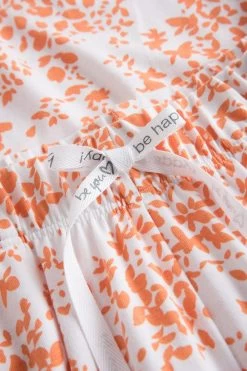 7/8-Hose Im Blümchen-Design Orange Schmal Mix & Match Baumwolle/Elasthan 12 7/8-Hose Im Blümchen-Design Orange Schmal Mix & Match Baumwolle/Elasthan -Pyjamas Für Zuhause 1232017 16452 5