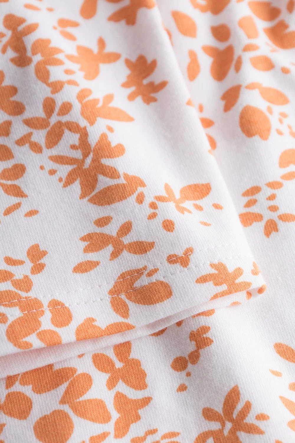 Shorts Im Blümchen-Design Orange Mix & Match Baumwolle/Elasthan 7 Shorts Im Blümchen-Design Orange Mix & Match Baumwolle/Elasthan - Image 7