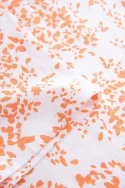 Nachthemd Im Blümchen-Design Orange Baumwolle/Elasthan 12 Nachthemd Im Blümchen-Design Orange Baumwolle/Elasthan -Pyjamas Für Zuhause 1232019 16452 5