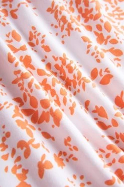 Nachthemd Im Blümchen-Design Orange Baumwolle/Elasthan 13 Nachthemd Im Blümchen-Design Orange Baumwolle/Elasthan -Pyjamas Für Zuhause 1232019 16452 6