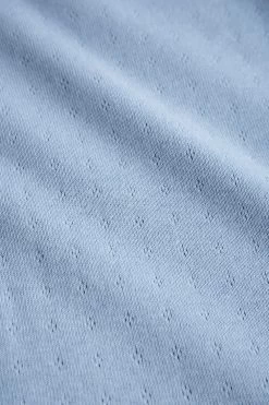 Pyjama-Hose Aus Ajour Feinstrick Hellblau Mix & Match 100% Baumwolle -Pyjamas Für Zuhause 1232022 16361 6