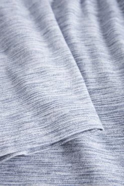 Shorts In Blauer Melange-Optik Kurze Hose Mix & Match Bio-Baumwolle/Elasthan -Pyjamas Für Zuhause 1232026 16553 6