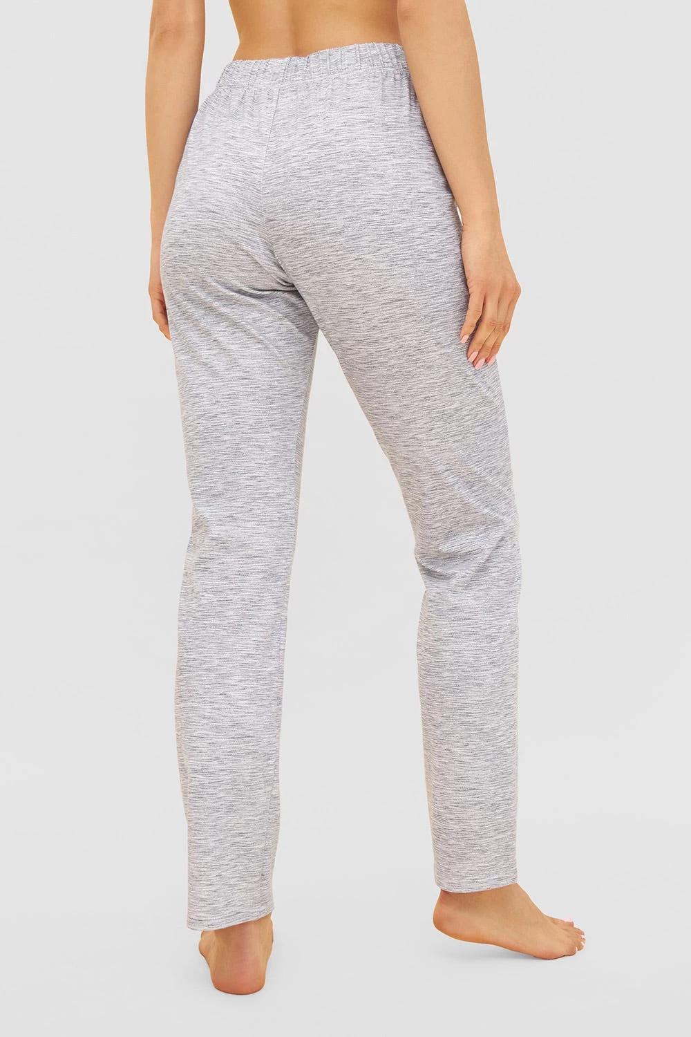 Hose In Blauer Melange-Optik Taschen Mix & Match Bio-Baumwolle/Elasthan 3 Hose In Blauer Melange-Optik Taschen Mix & Match Bio-Baumwolle/Elasthan - Image 3