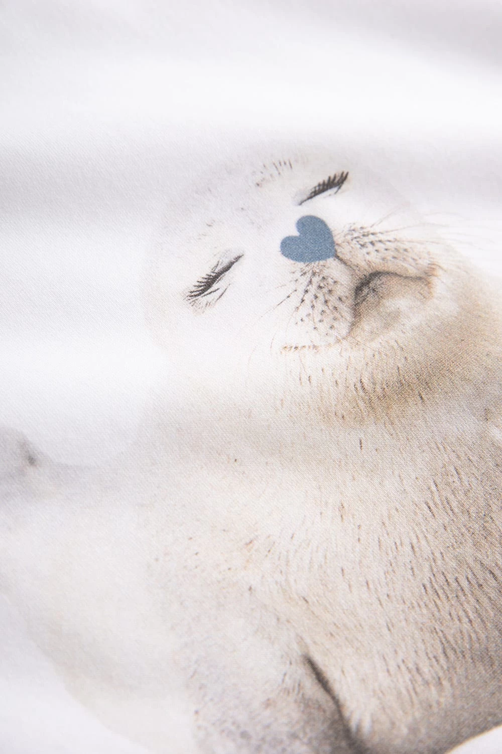 Nachthemd Mit Motivdruck Robbe Kurzarm 100% Bio-Baumwolle 5 Nachthemd Mit Motivdruck Robbe Kurzarm 100% Bio-Baumwolle - Image 5