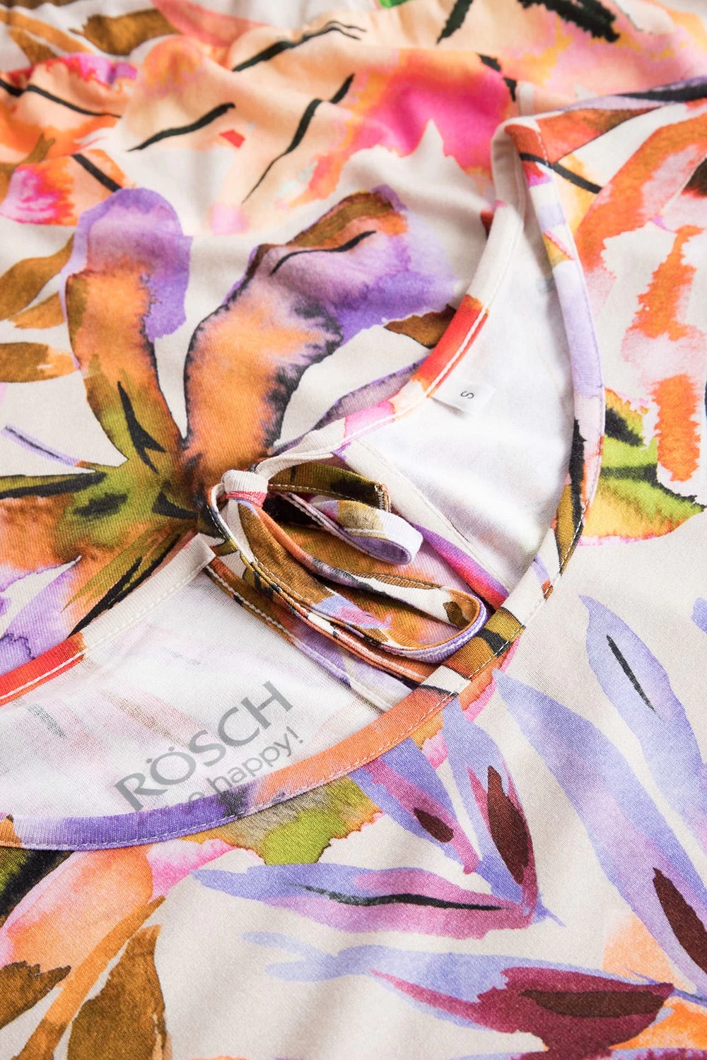 Jumpsuit Im Fröhlichen Blätter-Druck Bunt Shorts Sommer Viskose/Elasthan 5 Jumpsuit Im Fröhlichen Blätter-Druck Bunt Shorts Sommer Viskose/Elasthan - Image 5