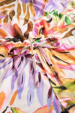 Jumpsuit Im Fröhlichen Blätter-Druck Bunt Shorts Sommer Viskose/Elasthan 12 Jumpsuit Im Fröhlichen Blätter-Druck Bunt Shorts Sommer Viskose/Elasthan -Pyjamas Für Zuhause 1232033 16364 5