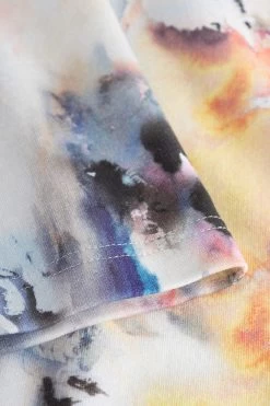 Sweatshirt Im Farbenfrohen Druck Halbarm T-Shirt Mix & Match Baumwolle/Elasthan 12 Sweatshirt Im Farbenfrohen Druck Halbarm T-Shirt Mix & Match Baumwolle/Elasthan -Pyjamas Für Zuhause 1233001 16856 5