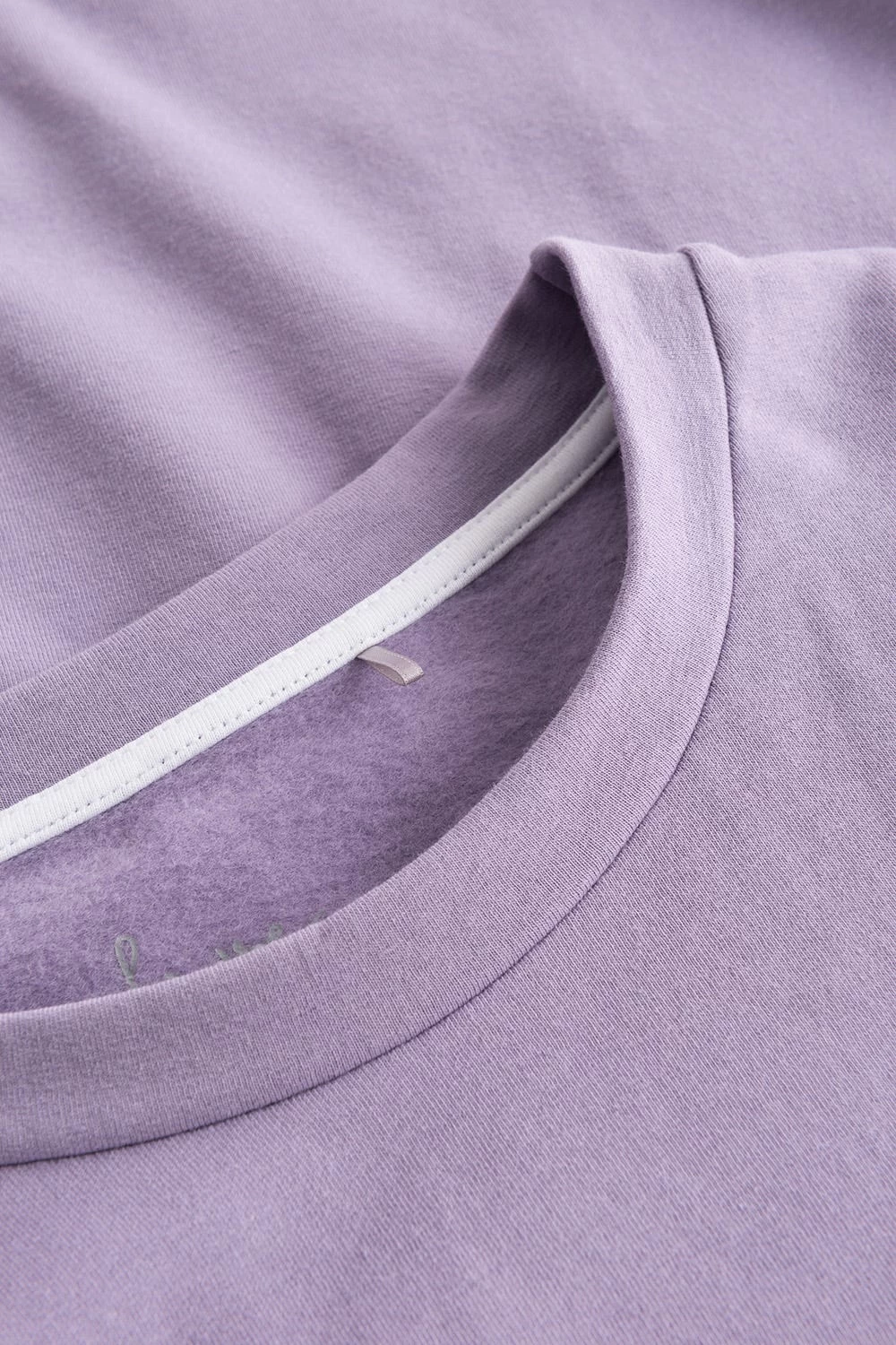 Sweatshirt Mit Stickerei "thanks" Flieder Mix & Match Baumwolle/Elasthan 5 Sweatshirt Mit Stickerei "thanks" Flieder Mix & Match Baumwolle/Elasthan - Image 5