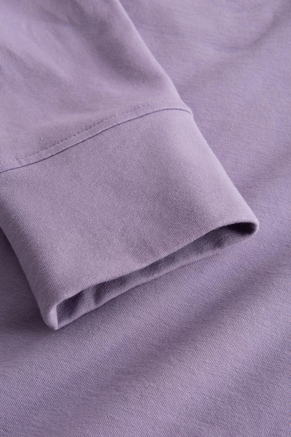 Sweatshirt Mit Stickerei "thanks" Flieder Mix & Match Baumwolle/Elasthan 6 Sweatshirt Mit Stickerei "thanks" Flieder Mix & Match Baumwolle/Elasthan - Image 6