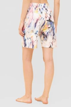 Bermuda Im Farbenfrohen Druck Sweat Mix & Match Baumwolle/Elasthan -Pyjamas Für Zuhause 1233007 16856 2