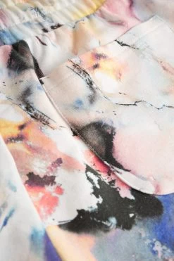 Bermuda Im Farbenfrohen Druck Sweat Mix & Match Baumwolle/Elasthan -Pyjamas Für Zuhause 1233007 16856 6