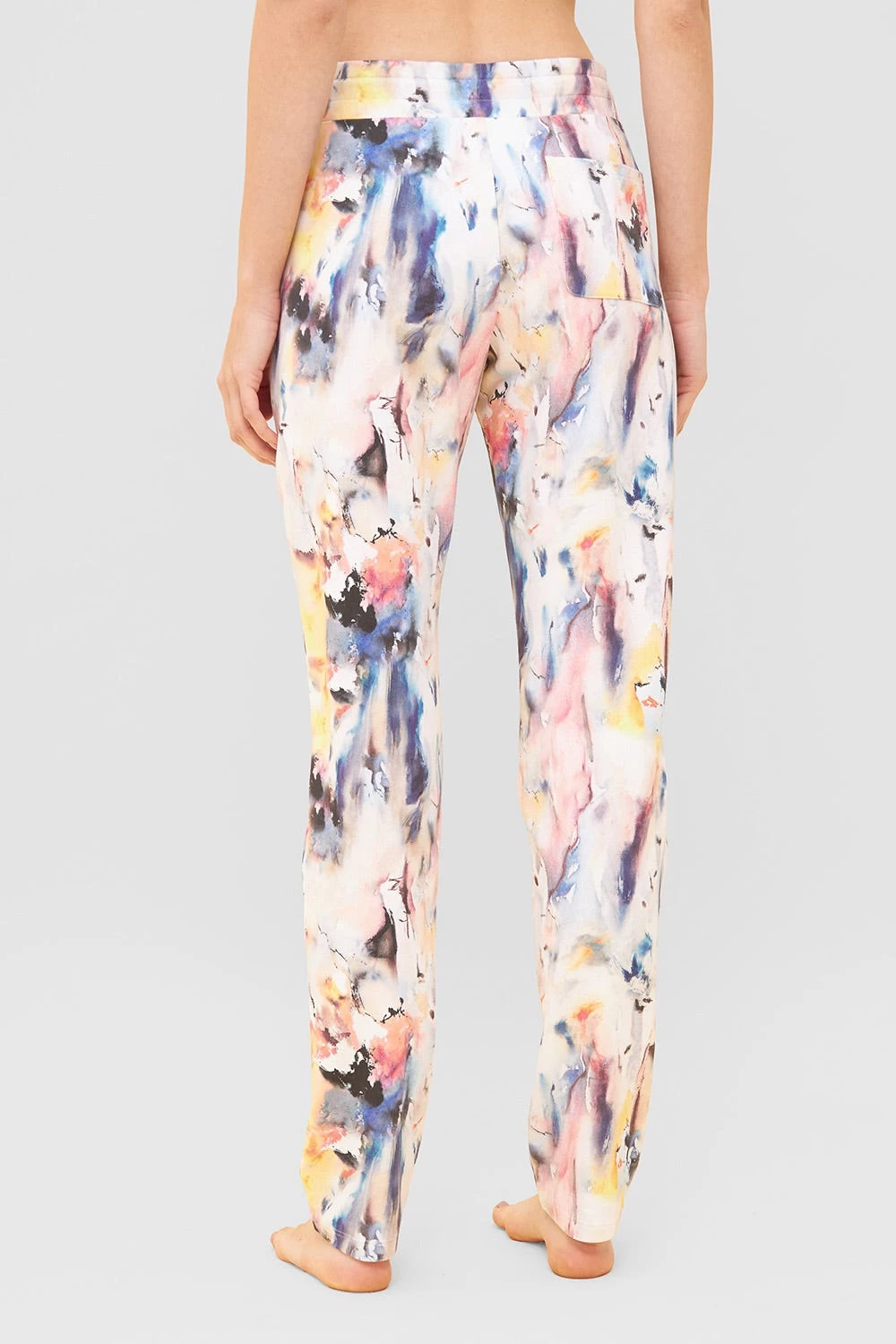 Sweathose Im Farbenfrohen Druck Kordelzug Mix & Match Baumwolle/Elasthan 3 Sweathose Im Farbenfrohen Druck Kordelzug Mix & Match Baumwolle/Elasthan - Image 3