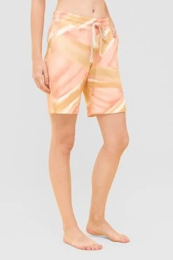 Bermuda Mit Kordelzug Pastell Rosa Mix & Match Baumwolle/Elasthan