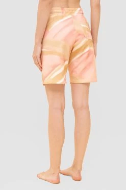 Bermuda Mit Kordelzug Pastell Rosa Mix & Match Baumwolle/Elasthan -Pyjamas Für Zuhause 1233014 16340 2