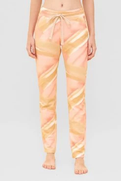 Sweathose Mit Kordelzug Pastell Rosa Mix & Match Baumwolle/Elasthan