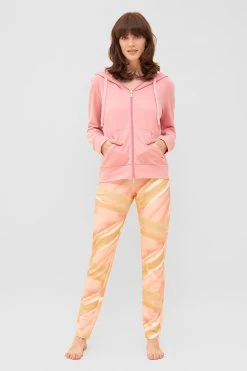Sweathose Mit Kordelzug Pastell Rosa Mix & Match Baumwolle/Elasthan 10 Sweathose Mit Kordelzug Pastell Rosa Mix & Match Baumwolle/Elasthan -Pyjamas Für Zuhause 1233015 16340 3