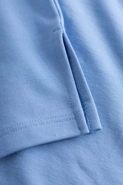 Basic Sweatshirt In Hellblau Pullover Rundhals Baumwolle/Elasthan -Pyjamas Für Zuhause 1233022 10556 6