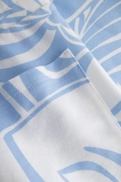 Sweathose Im Grafischen Druck Hellblau Kordel Baumwolle/Elasthan 13 Sweathose Im Grafischen Druck Hellblau Kordel Baumwolle/Elasthan -Pyjamas Für Zuhause 1233025 16854 6