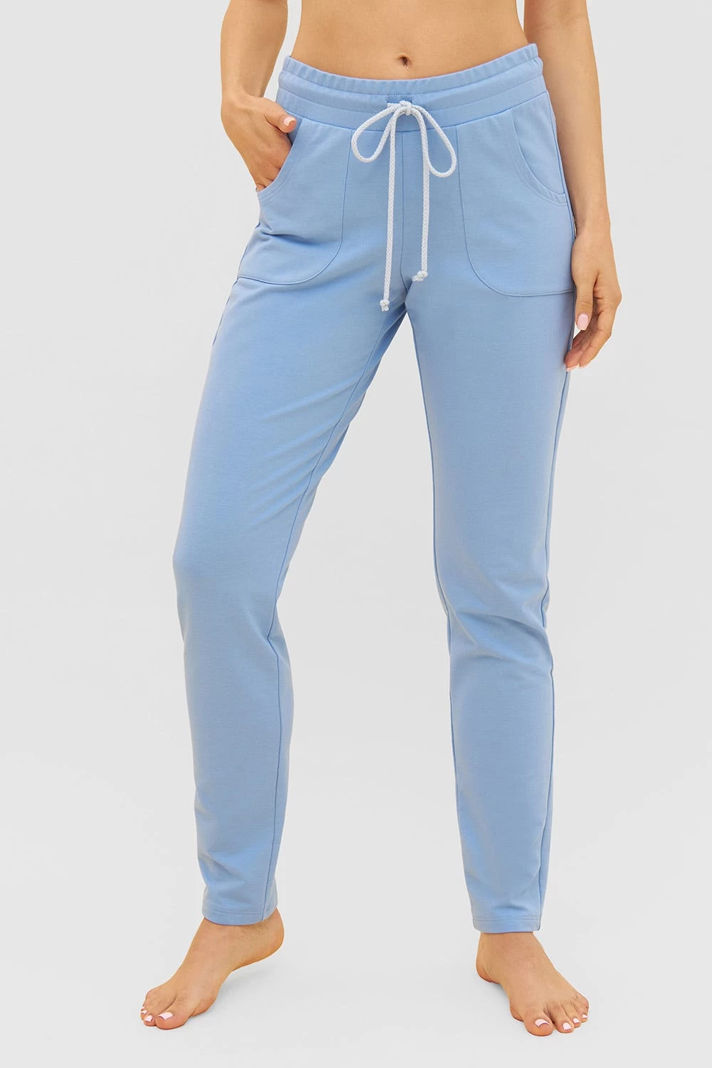 Sweathose Mit Aufgesetzten Taschen Kordel Baumwolle/Elasthan 1 Sweathose Mit Aufgesetzten Taschen Kordel Baumwolle/Elasthan