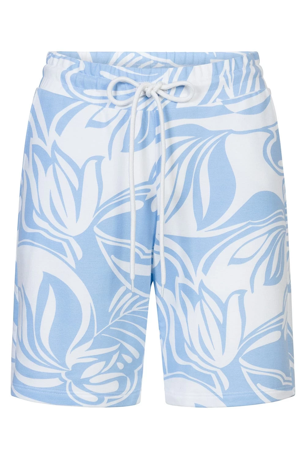 Bermuda Im Grafischen Druck Hellblau Kordel Baumwolle/Elasthan 2 Bermuda Im Grafischen Druck Hellblau Kordel Baumwolle/Elasthan - Image 2