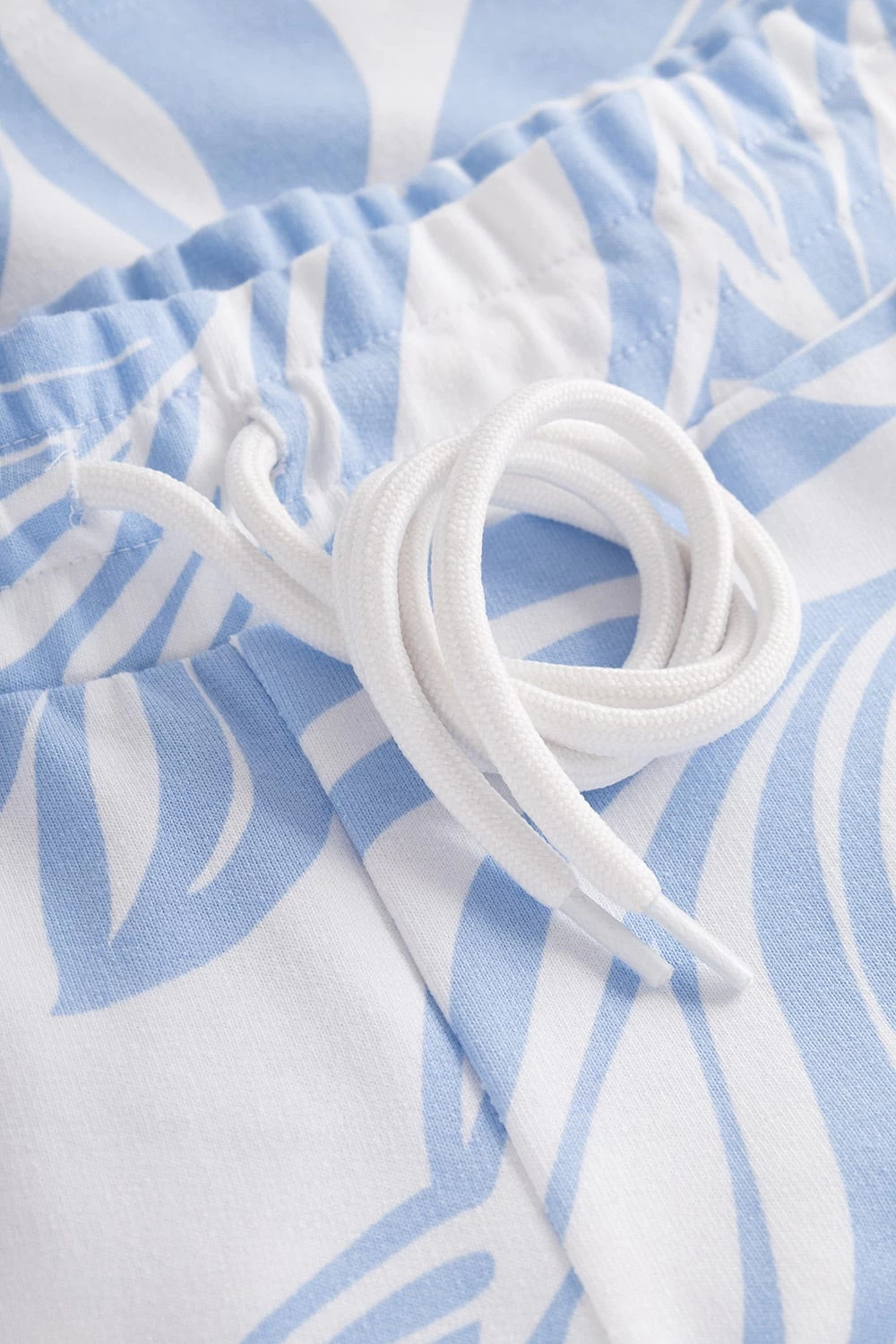 Bermuda Im Grafischen Druck Hellblau Kordel Baumwolle/Elasthan 6 Bermuda Im Grafischen Druck Hellblau Kordel Baumwolle/Elasthan - Image 6