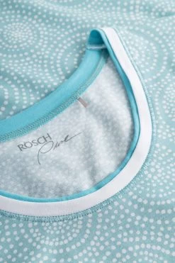 T-Shirt Im Grafischen Punkte-Druck Rundhals Baumwolle/Modal -Pyjamas Für Zuhause 1233035 16860 4