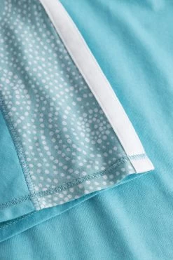 T-Shirt Mit Einsätzen Im Punkte-Druck Rundhals Baumwolle/Modal 12 T-Shirt Mit Einsätzen Im Punkte-Druck Rundhals Baumwolle/Modal -Pyjamas Für Zuhause 1233036 10037 5