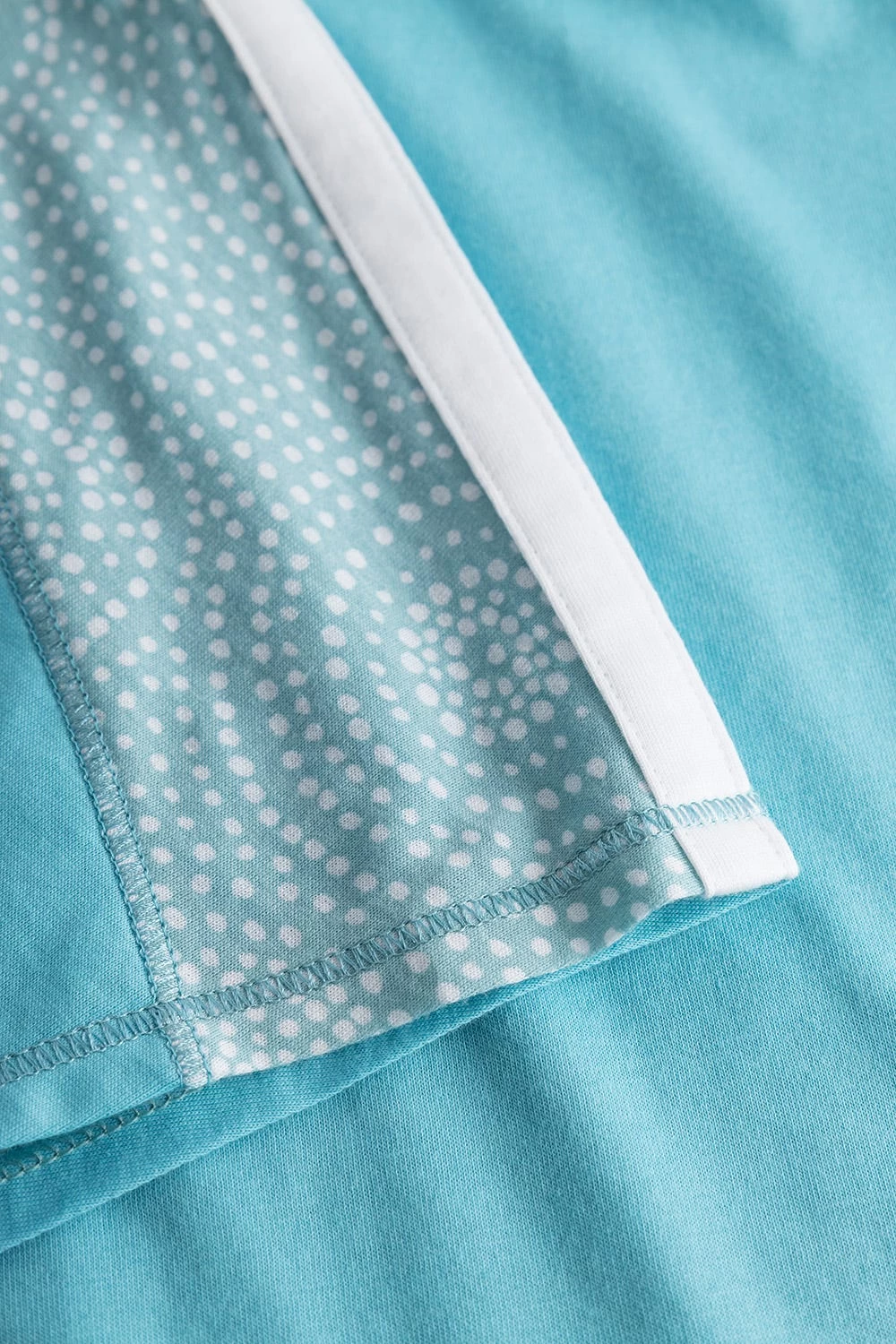 T-Shirt Mit Einsätzen Im Punkte-Druck Rundhals Baumwolle/Modal 6 T-Shirt Mit Einsätzen Im Punkte-Druck Rundhals Baumwolle/Modal - Image 6