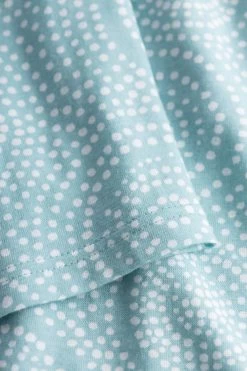 Bermuda Im Grafischen Punkte-Druck Taschen Baumwolle/Modal -Pyjamas Für Zuhause 1233038 16860 6