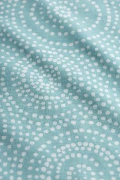 Nachthemd Im Grafischen Punkte-Druck Rundhals Baumwolle/Modal -Pyjamas Für Zuhause 1233039 16860 11