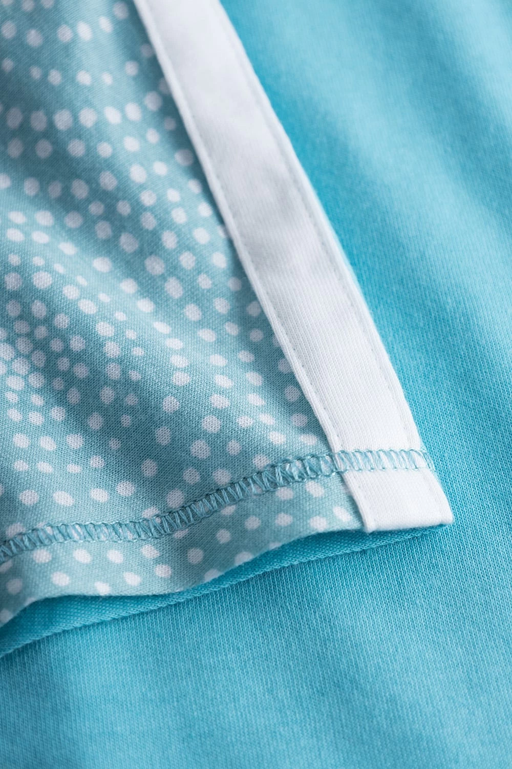 Nachthemd Mit Einsätzen Im Punkte-Druck Rundhals Baumwolle/Modal 5 Nachthemd Mit Einsätzen Im Punkte-Druck Rundhals Baumwolle/Modal - Image 5