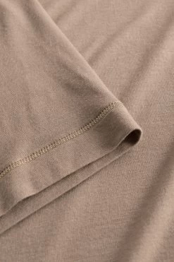 Shirt In Beige Mit Zebra-Druck Ziernähte A-Linie Mix & Match Baumwolle/Modal 12 Shirt In Beige Mit Zebra-Druck Ziernähte A-Linie Mix & Match Baumwolle/Modal -Pyjamas Für Zuhause 1233047 16858 5