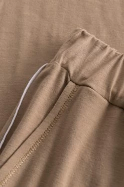 Hose In Beige Mit Kontrastpaspel Ziernähte Mix & Match Baumwolle/Modal 10 Hose In Beige Mit Kontrastpaspel Ziernähte Mix & Match Baumwolle/Modal -Pyjamas Für Zuhause 1233048 16858 0170 1