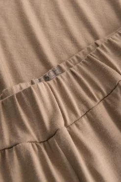 Hose In Beige Mit Kontrastpaspel Ziernähte Mix & Match Baumwolle/Modal 11 Hose In Beige Mit Kontrastpaspel Ziernähte Mix & Match Baumwolle/Modal -Pyjamas Für Zuhause 1233048 16858 0171 1