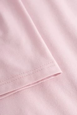 Pyjama Mit Rosa Blumendruck V-Ausschnitt Kragen 100% Baumwolle -Pyjamas Für Zuhause 1233060 11717 4