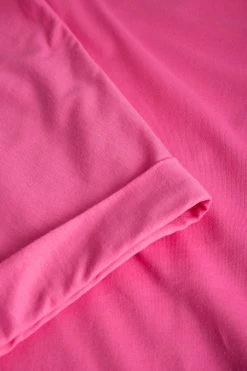 Kurzer Pyjama Mit Rosa Streifendruck V-Ausschnitt Ziernähte 100% Baumwolle 10 Kurzer Pyjama Mit Rosa Streifendruck V-Ausschnitt Ziernähte 100% Baumwolle -Pyjamas Für Zuhause 1233065 11673 4