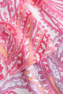 Pyjama Mit Paisley-Druck Rundhals Paspel 100% Baumwolle 10 Pyjama Mit Paisley-Druck Rundhals Paspel 100% Baumwolle -Pyjamas Für Zuhause 1233070 13117 4