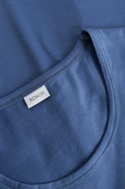 Pyjama Mit Verspieltem Hunde-Druck 7/8-Hose Blau Ziernähte 100% Baumwolle -Pyjamas Für Zuhause 1233103 16085 3