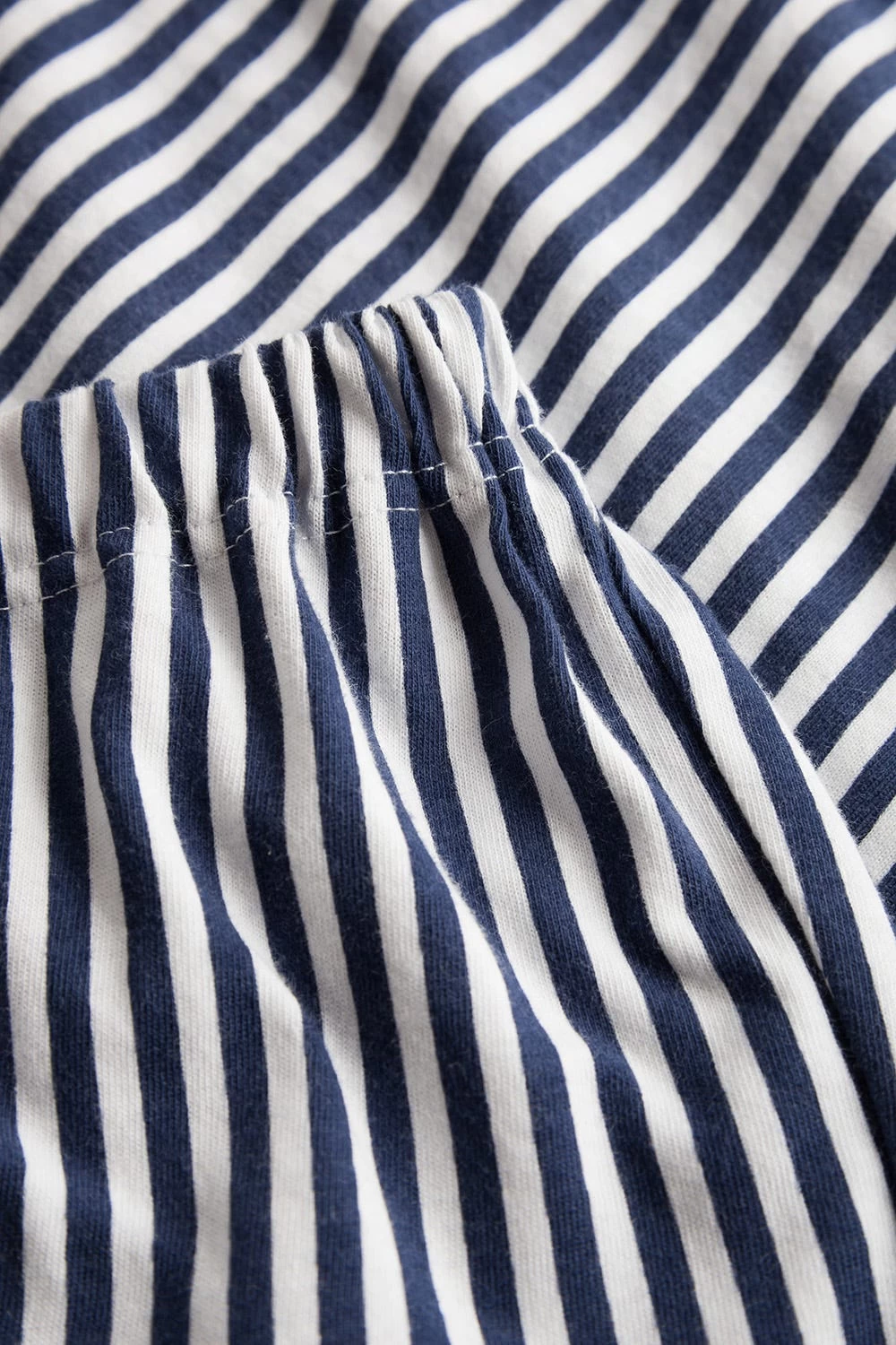 Pyjama Im Streifendruck Herrenhemd-Stil Bermuda Knopfleiste 100% Baumwolle 6 Pyjama Im Streifendruck Herrenhemd-Stil Bermuda Knopfleiste 100% Baumwolle - Image 6