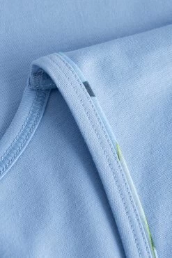 Pyjama Mit Tropischem Palmen-Druck 3/4-Hose Paspel Baumwolle/Modal 9 Pyjama Mit Tropischem Palmen-Druck 3/4-Hose Paspel Baumwolle/Modal -Pyjamas Für Zuhause 1233113 16852 3