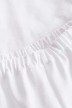 Pyjama Mit Eleganten Spitzendetails Weiß 100% Baumwolle 13 Pyjama Mit Eleganten Spitzendetails Weiß 100% Baumwolle -Pyjamas Für Zuhause 1233130 11710 6