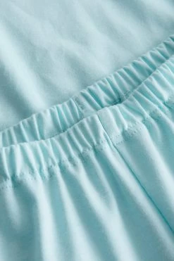 Pyjama Mit Feinen Spitzendetails Uni Elegant 100% Baumwolle -Pyjamas Für Zuhause 1233167 16502 6