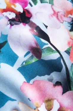 Nachtkleid Mit Platziertem Druck Kurzarm Baumwolle/Modal 11 Nachtkleid Mit Platziertem Druck Kurzarm Baumwolle/Modal -Pyjamas Für Zuhause 1233189 16429 5