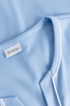 Pyjama Im Kimono-Stil Paspeln 7/8-Hose Halbarm 100% Baumwolle -Pyjamas Für Zuhause 1233200 16361 4